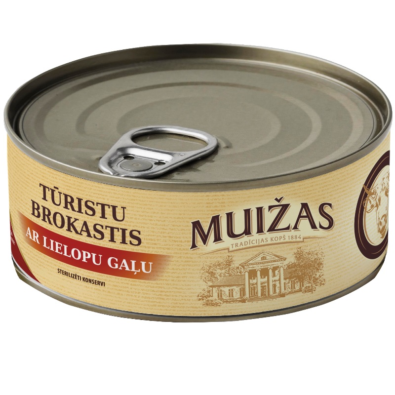 Tūristu brokastis ar liellopu gaļu MUIŽAS 250g