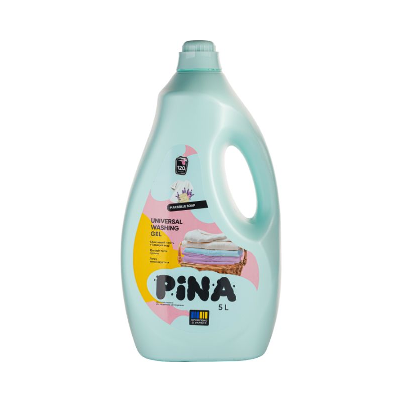 Washing gel PINA Universal Marseille Soap 5 L