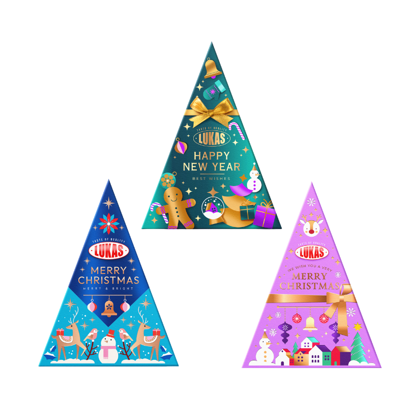 Konfekšu d. k. MERRY CHRISTMAS 150g