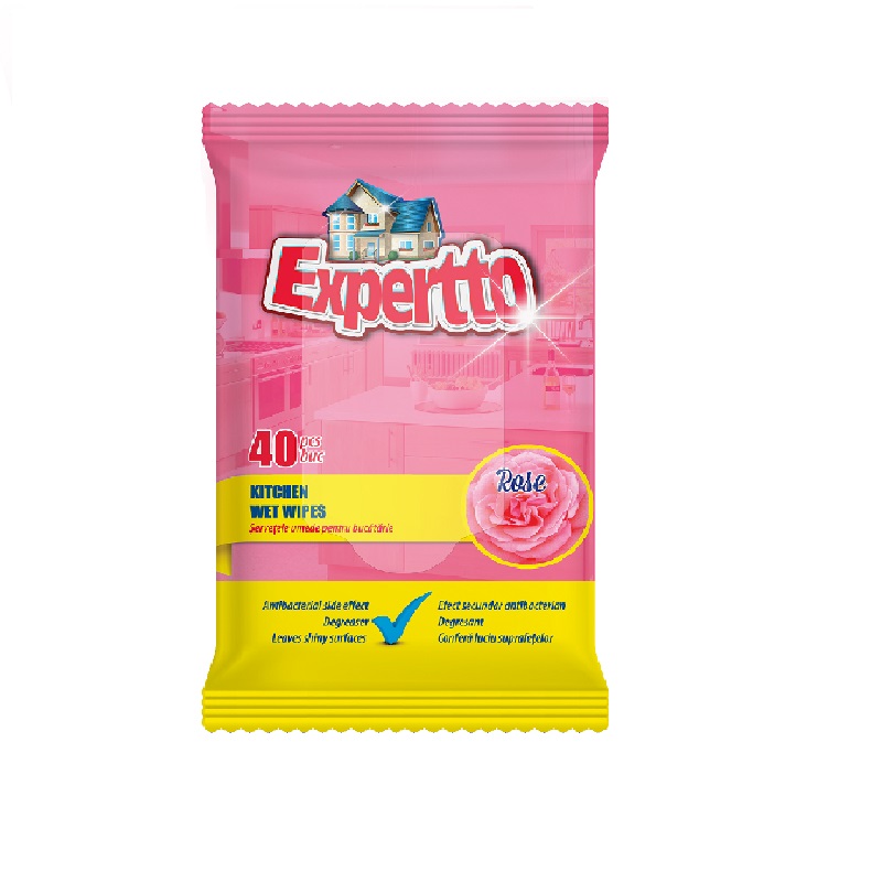 EXPERTTO antibakt. salvetes virtuvei 40gb