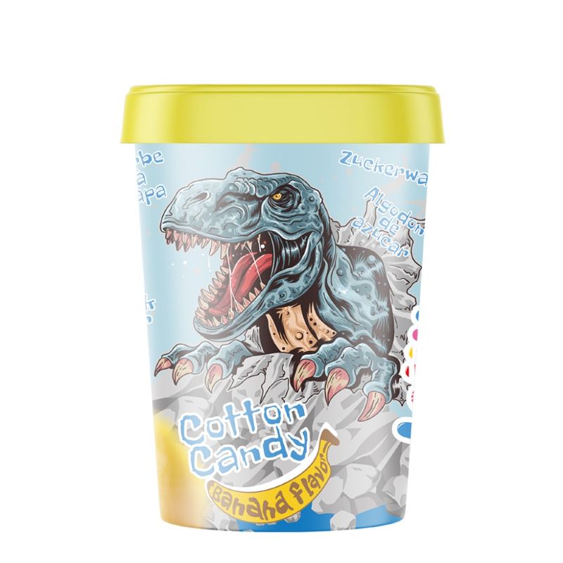 Cukurvate DINOZAURS banānu spainis 40g